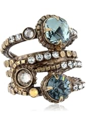 Sorrelli  Stacked Crystal Ring