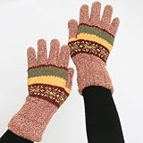 Double-Layered, Super Warm Unisex Gloves with Extra Long Cuff - Copper