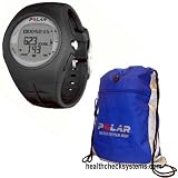 Polar F6 Heart Rate Monitor Black Coal with FREE Polar Cinch Bag
