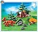 Playmobil Forest Lodge Forest Animals with Cave