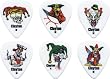 Clayton Picks Crazed Clowns CCM/12 Guitar Picks
