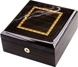 Auer Accessories Bateia 036E Watch Box For 6 Watches Ebony
