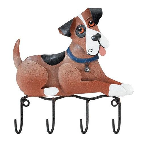 Regal Art and Gift Puppy Dog Key Hooks Metal Wall Decor
