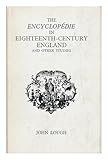 The 'Encyclopédie' in eighteenth-century England, and other studies