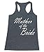 P&B Mother of The Bride Women's Tank Top, L, H. Charcoal