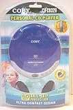 Coby Royal Blue Personal Cd Player Anti Skip Protection