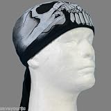 Motorcycle Headwrap Dewrag Bandana Skull Face