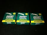 300 Derby Professional Single Edge Razor Blades for straight razor