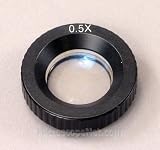 Add-on 0.5x Auxiliary Objective Lens