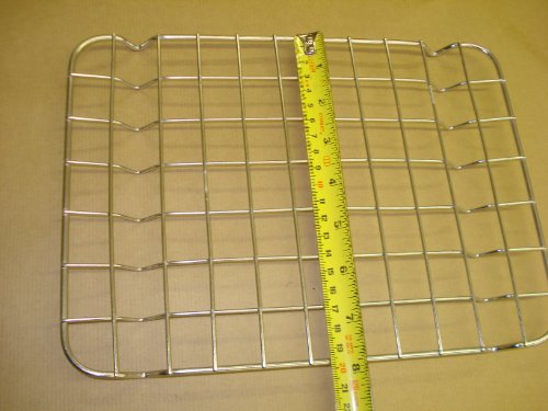 STAINLESS STEEL meat rack wire roaster grill stand / CAKE COOLER