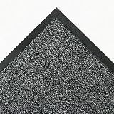 CROWN MATS & MATTING Cross-Over Indoor/Outdoor Wiper/Scraper Mat, Olefin/Poly, 48 x 72, Gray