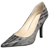  : Nine West Women's Barbe Pump,Black Grey,5.5 M US