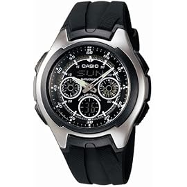 CASIO (カシオ) 腕時計 スタンダードウォッチ AQ-163W-1B1JF メンズ