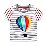 【SEBLES】ベビー 赤ちゃん 男の子 女の子 ユニセックス 半袖 Tシャツ プリント カラフル キャラクター ロゴ 春 夏 ラウンドネック コットン 綿 ナチュラル キッズ(タイプE,130cm)