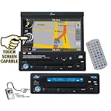 SDBT79NG IN-DASH 7 TFT-LCD TOUCH SCREEN MONITOR with DVD, CD, MP3, Player, Built-in GPS Navigation 3.5mm Aux and USB Inputs