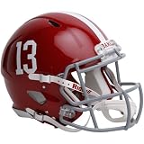 Riddell Alabama Crimson Tide #13 Revolution Speed Full-Size Authentic Football Helmet