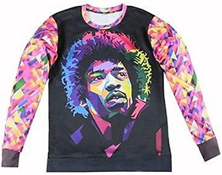 Hip Hop Hoodies Women/men Hot Star Jimi Hendrix Psychedelic Sweatshirts