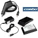 Bargaincell- 3 Pieces Value Combo Of Audiovox PPC-6700 Extended Battery with Black Door + Vehicle Power Charger with IC Chip + Home / Wall/ Travel Ac Battery Charger