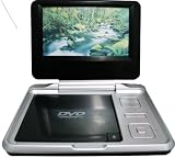 Sylvania SDVD7026 7-Inch Swivel-Style Portable DVD Player (Metallic)
