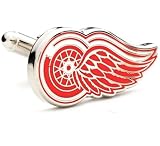 NHL Ice Hockey Sports Detroit Red Wings Cufflinks Cuff Links