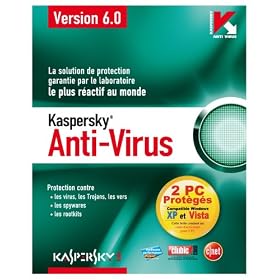 Kaspersky Antivirus 6.0 (offre sp�ciale 2 licences)