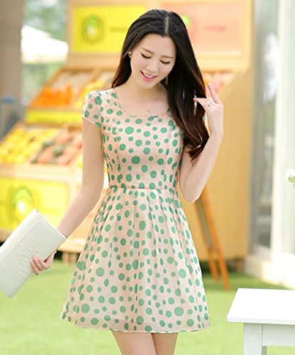 水玉柄 ドット オーガンジー バックリボン バックレース ワンピース ドレス フォーマル 結婚式 2次会 パーティー チュニック 美脚 スカート ブラウス バスト オールインワン コンビネゾン シャツブラウス チュニックシャツ セットアップ カジュアル レディース 春物 夏物 可愛いスカーフ付き T-290