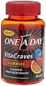 One-A-Day VitaCraves Gummies, Complete Adult Multivitami, 50-Count Gummies (Pack of 4)
