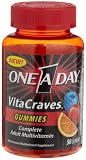 One-A-Day VitaCraves Gummies, Complete Adult Multivitami, 50-Count Gummies (Pack of 4)