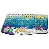 Sponge Bob Schwammkopf Tastatur Spongebob Groesse: 22 x 40 cm Lieferumfang: Mit Lautst�rkeregler