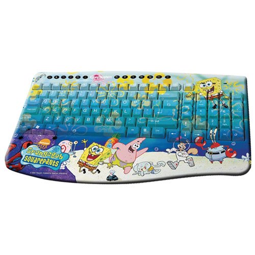 Childrens Toyshop  Spielwaren : Sponge Bob Schwammkopf Tastatur Spongebob Groesse: 22 x 40 cm Lieferumfang: Mit Lautstärkeregler