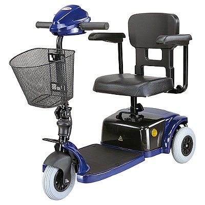 CTM HS125 3 wheel Scooter, Blue