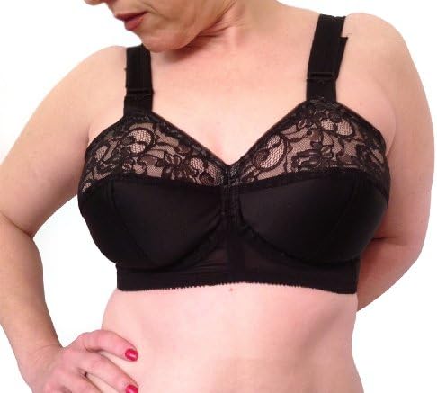 Edith Lances #749 Women's Minimizer Bras-32XPS-Black
