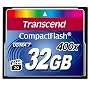 Transcend 32 GB Compact Flash Card 400X (Blue) by Transcend