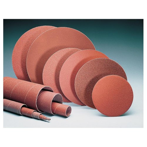 cheap Woodstock D1323 9-Inch Diameter PSA 100 Grit Aluminum Oxide Sanding Disc, 2-Pack
