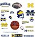 RoomMates RMK1053SCS University of Michigan Peel & Stick Wall Decals