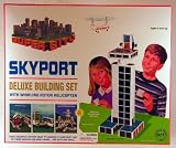 Super City Skyport Deluxe Building Set with Helicopter