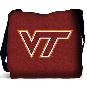 Virginia Tech University VT Hokies Laptop Messenger Travel Bag
