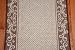 Caramel Scroll Border Carpet Runner - Purchase By the Linear Foot