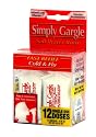Simply Gargle Salt Water Rinse, Cold and Flu, 0.4-Ounce Ampules in 12-Count Boxes (Pack of 3)