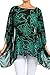 Modern Kiwi Elise Blossom Printed Scarf Caftan Poncho Top