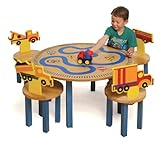 Room Magic Table/4 Chairs Set, Trucks