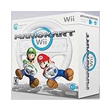 New Nintendo Mario Kart With Wheel Wii Racing Game Popular Excellent Perfor ....
