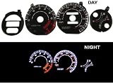 1993-1997 Honda Del Sol with RPM Black Indiglo Glow Gauge 93 94 95 96 97