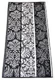 JOOP New Ornament - Ornament 1585 - Farbe: Schwarz - Handtuch 50 x 100 cm