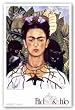 Autorretrato con Collar de Espinas y Colibri by Frida Kahlo 27"x18" Art Print Poster