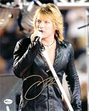 Jon Bon Jovi Autographed 8x10 Concert Photo