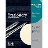 Wausau Paper Royal Linen Fine Business Paper, 500-Sheets, Ivory, 8.5 x 11-Inch (74159)