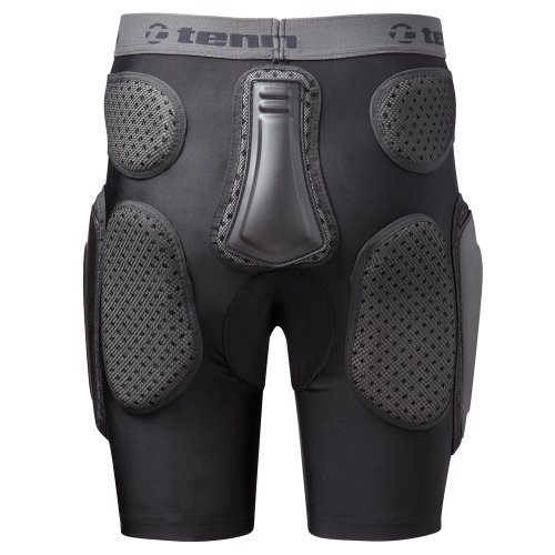 Tenn DH/BMX Cycling Padded Hip Protector Body Armour Shorts Black 2XL