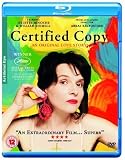 Produkt-Bild: Certified Copy (2010) ( Copie conforme ) ( Copia conforme ) [ UK Fassung, Keine Deutsche Sprache ] (Blu-Ray)