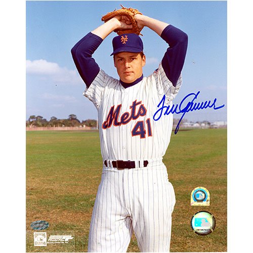 Tom Seaver New York Mets 8x10 Autographed Photograph